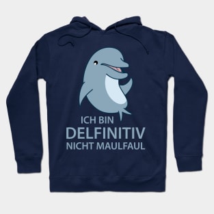 Funny dolphin communicates Hoodie